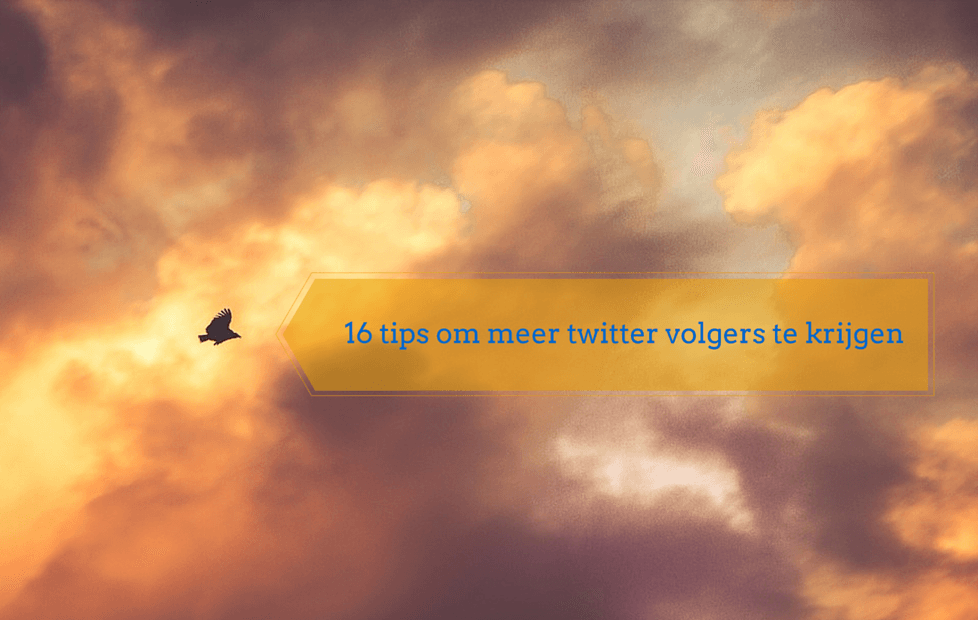 16 tips om meer twitter volgers te krijgen
